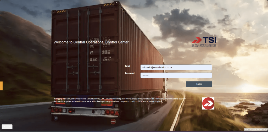 TSi Logistics management portal built by DIGIDMN