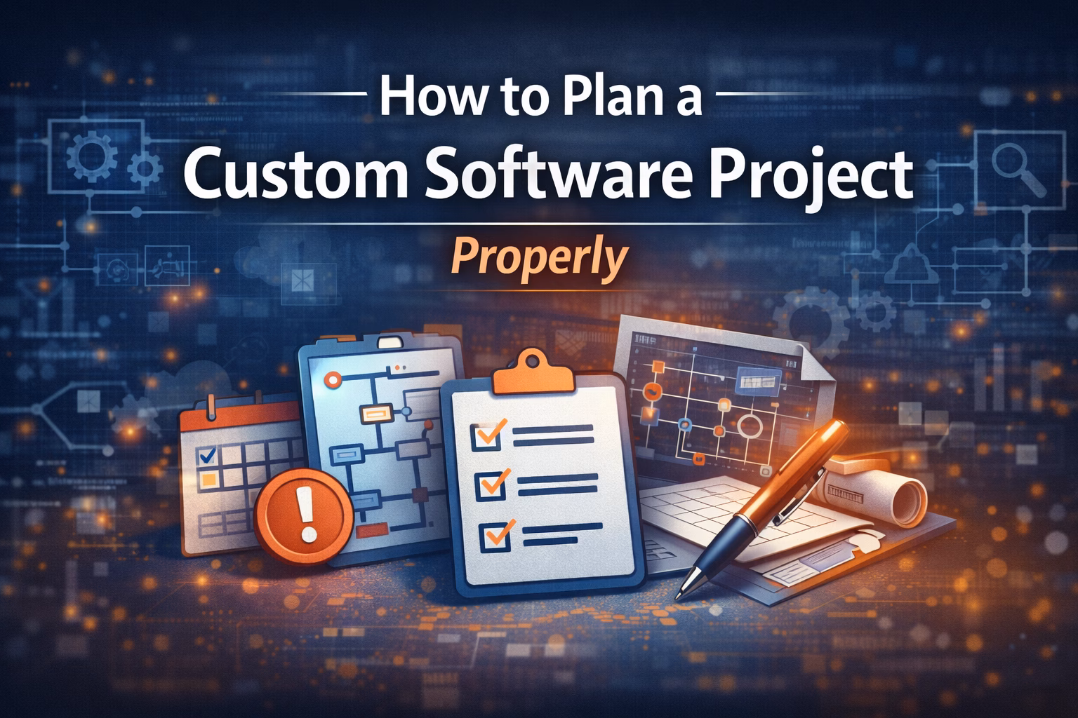 custom software project planning