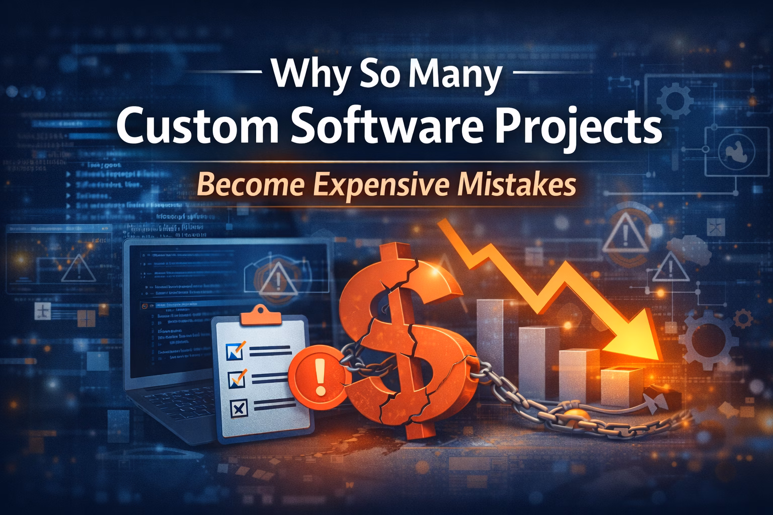 custom software projects expensive mistakes