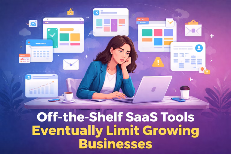 Why Off-the-Shelf SaaS Tools Eventually Limit Growing Businesses