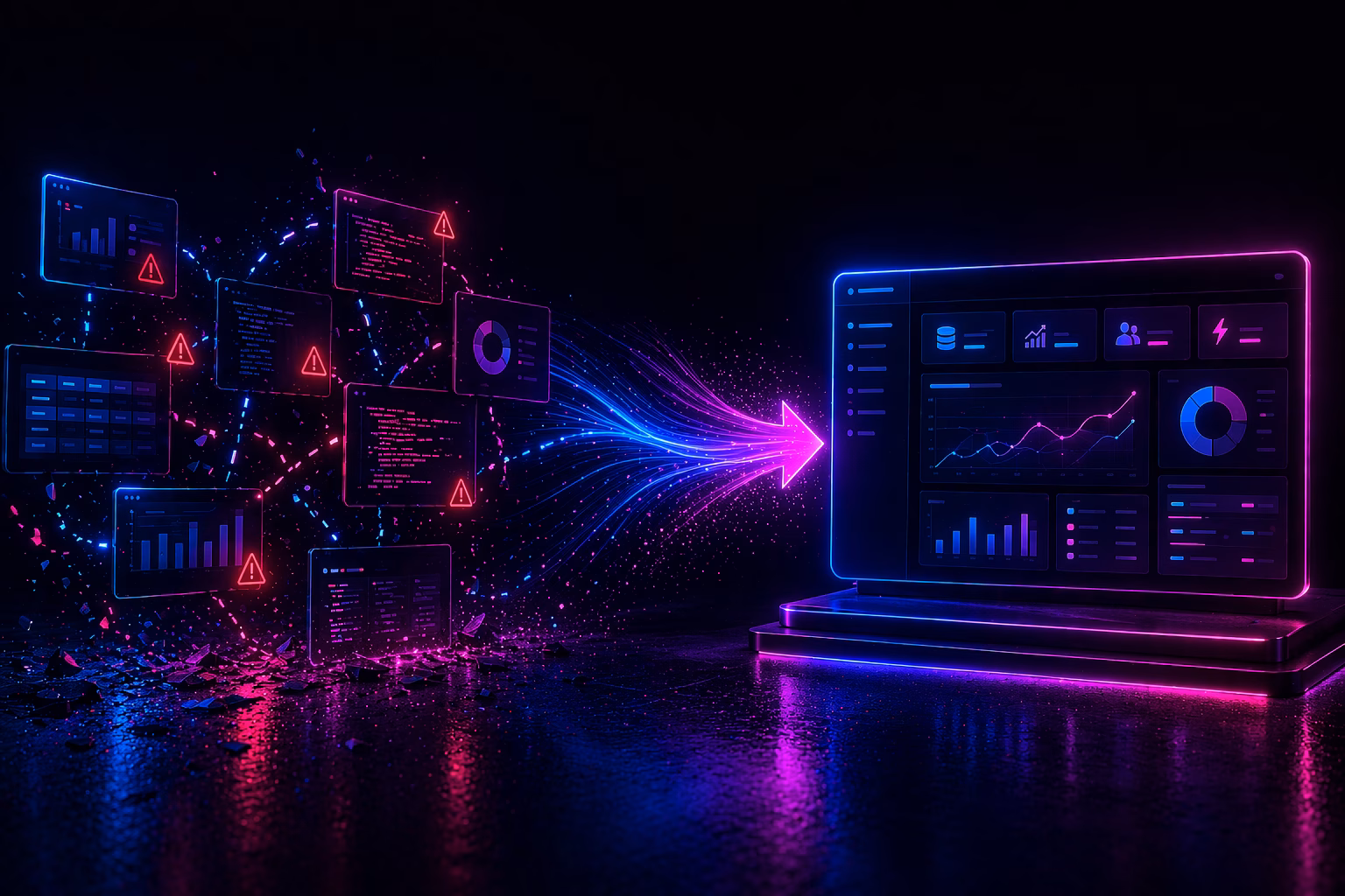 disconnected business systems